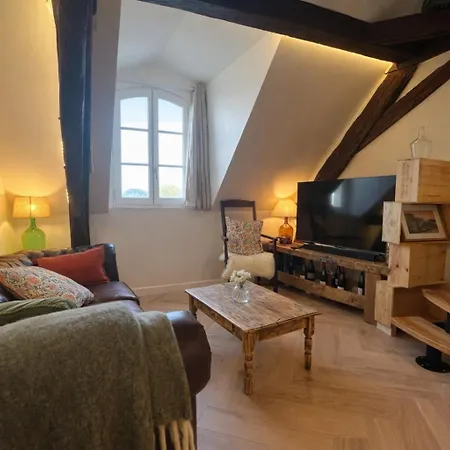 Signature Bois Et Cuir - D Exception Apartment Angers